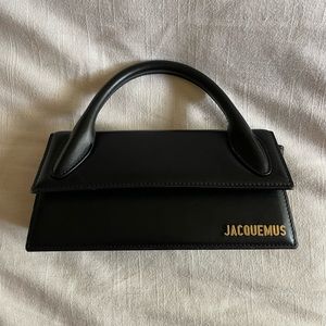 Jacquemus Le Chiquito Long Handle Bag - Grey Handle Bags, Handbags